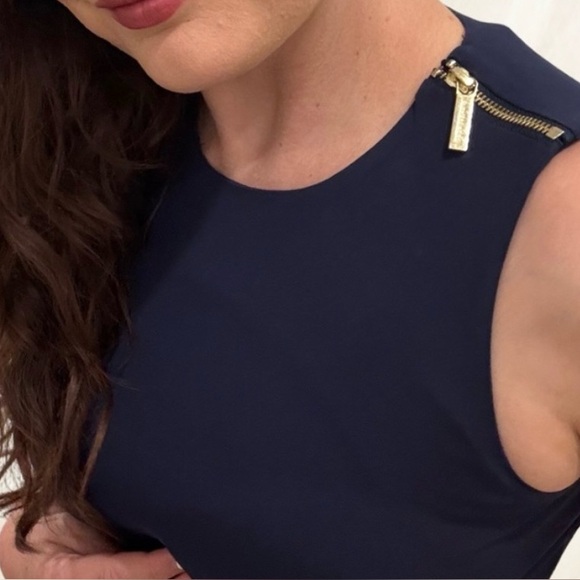 👗Michael Kors black sleeveless cropped jumpsuit - Picture 3 of 13